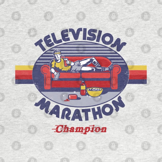 Television Marathon Champion by Steven Rhodes